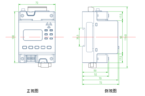 ARCM300D组合式电气火灾监控探测器
