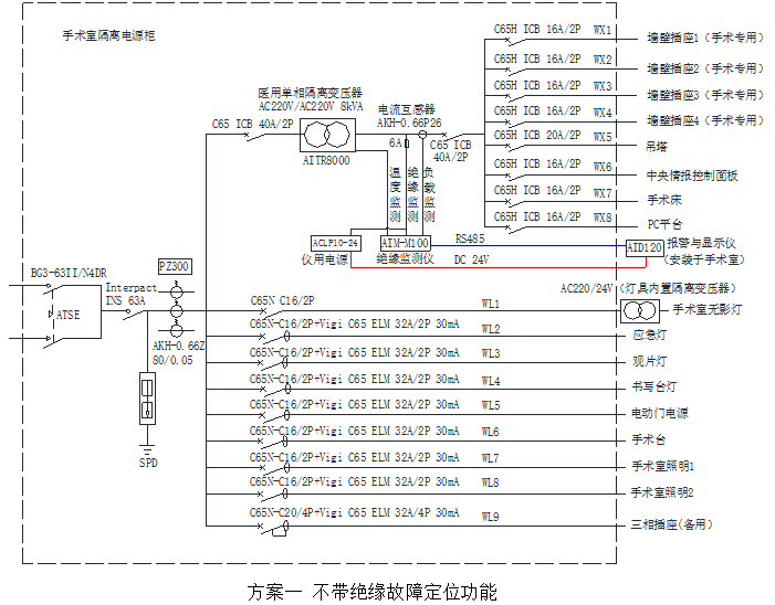 安科瑞医用隔离电源柜驰援无锡市第五人民医院项目