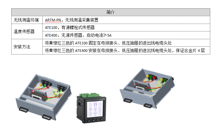 安科瑞电气设备温度监控解决方案