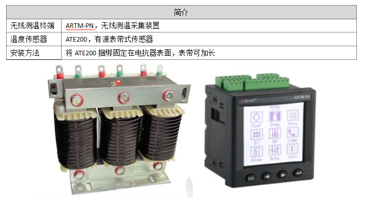 安科瑞电气设备温度监控解决方案
